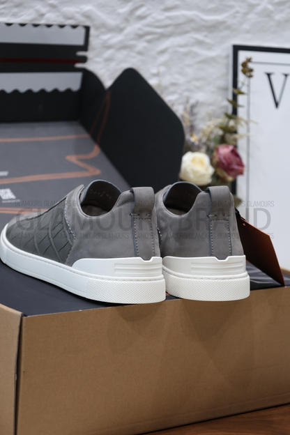 SECOND SKIN MEN’S SNEAKERS – CROCODILE LEATHE