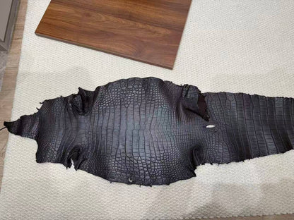 SECOND SKIN MEN’S SNEAKERS – CROCODILE LEATHE